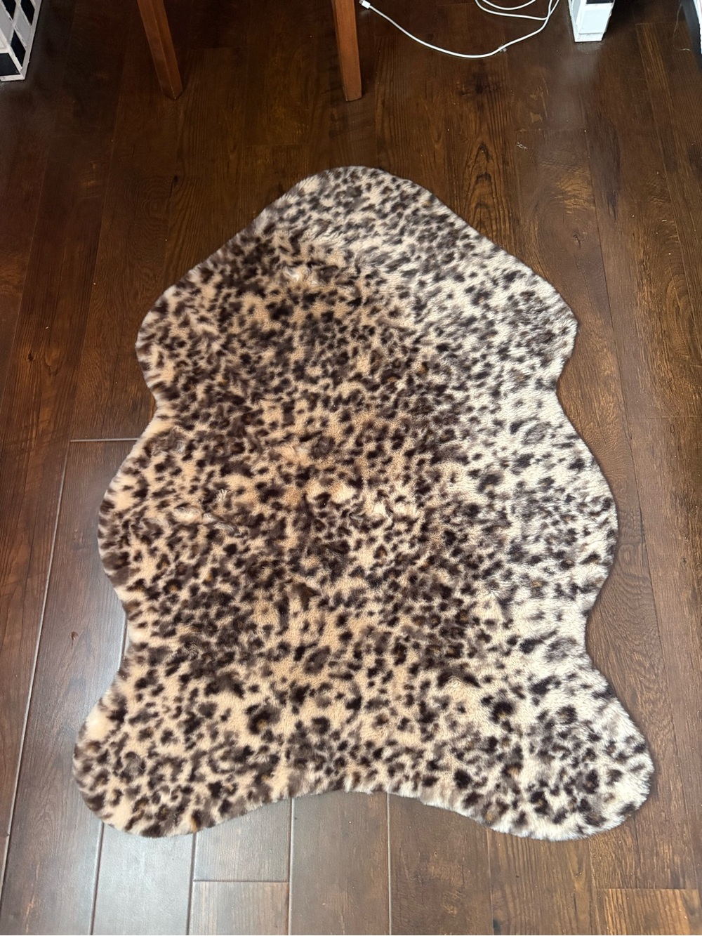 Rug leopard print - Picture 2 of 2